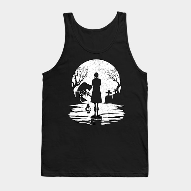 Wednesday Addams Tank Top by Scud"